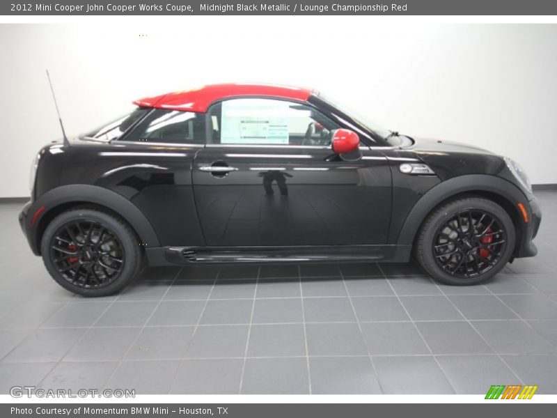  2012 Cooper John Cooper Works Coupe Midnight Black Metallic