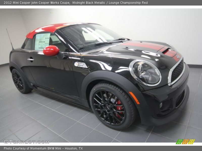 2012 Cooper John Cooper Works Coupe Midnight Black Metallic