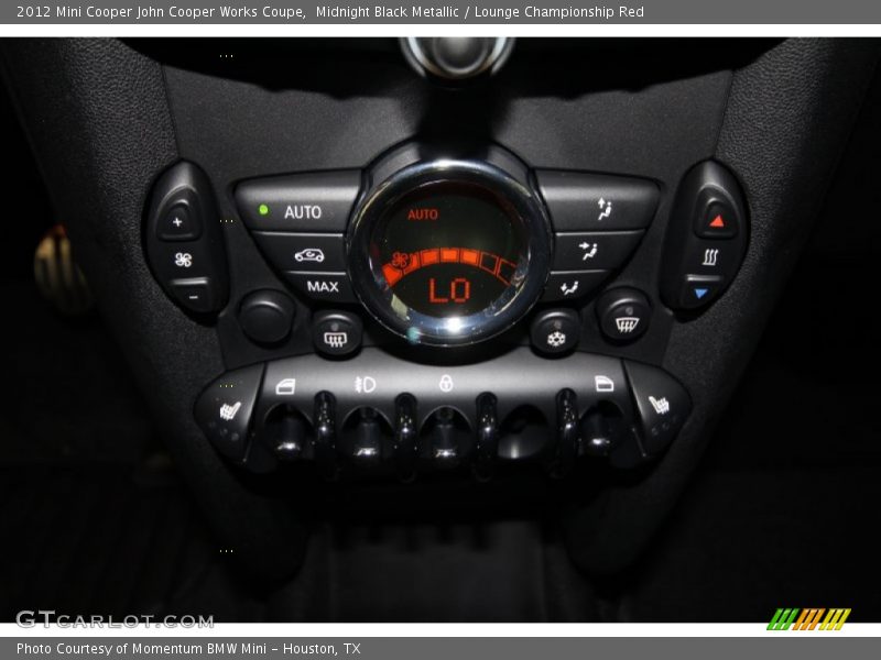 Midnight Black Metallic / Lounge Championship Red 2012 Mini Cooper John Cooper Works Coupe