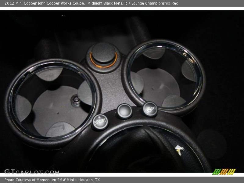 Midnight Black Metallic / Lounge Championship Red 2012 Mini Cooper John Cooper Works Coupe