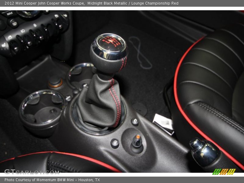  2012 Cooper John Cooper Works Coupe 6 Speed Manual Shifter