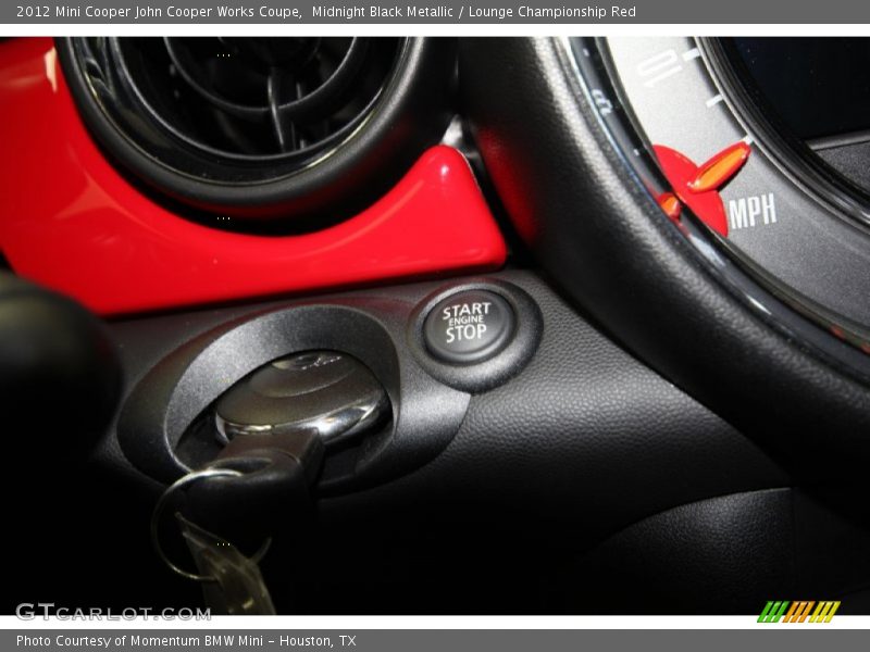 Midnight Black Metallic / Lounge Championship Red 2012 Mini Cooper John Cooper Works Coupe