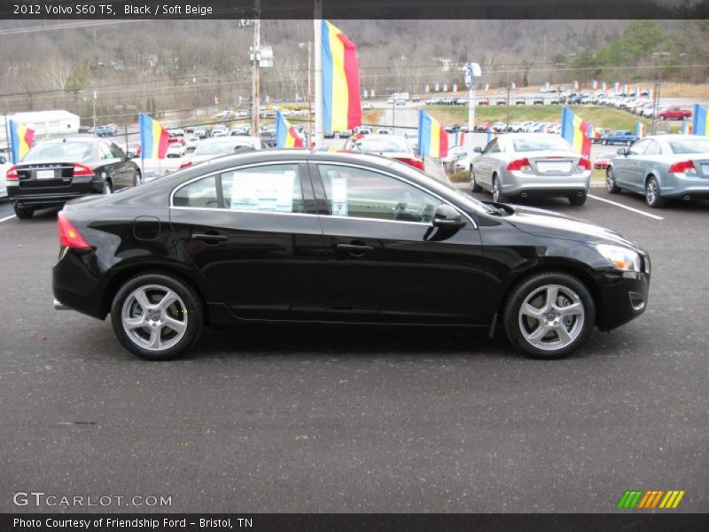 Black / Soft Beige 2012 Volvo S60 T5