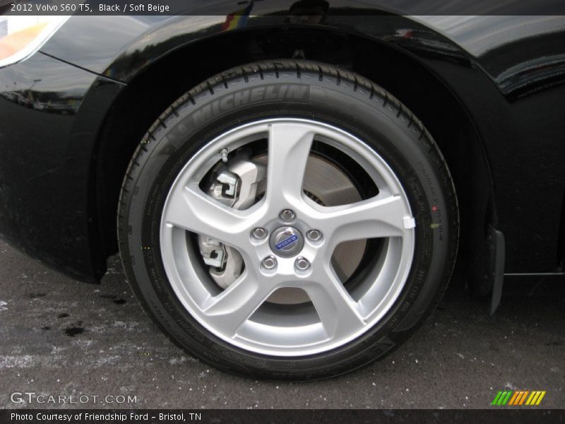 Black / Soft Beige 2012 Volvo S60 T5