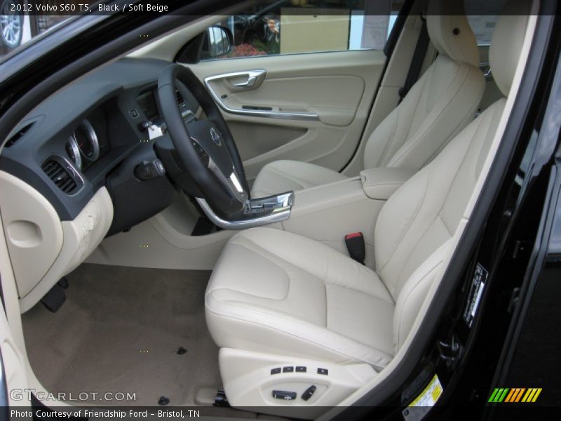 Black / Soft Beige 2012 Volvo S60 T5