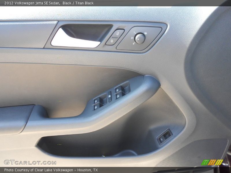Black / Titan Black 2012 Volkswagen Jetta SE Sedan