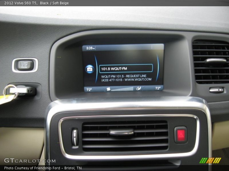 Black / Soft Beige 2012 Volvo S60 T5