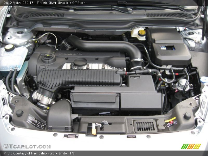  2012 C70 T5 Engine - 2.5 Liter Turbocharged DOHC 20-Valve VVT 5 Cylinder