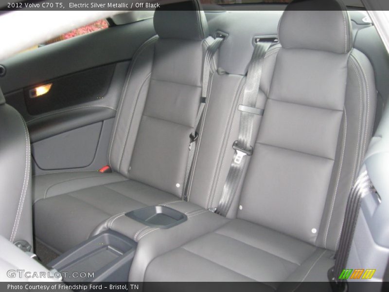 Electric Silver Metallic / Off Black 2012 Volvo C70 T5