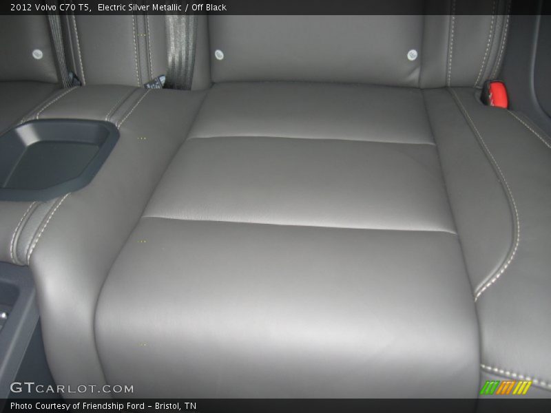 Electric Silver Metallic / Off Black 2012 Volvo C70 T5
