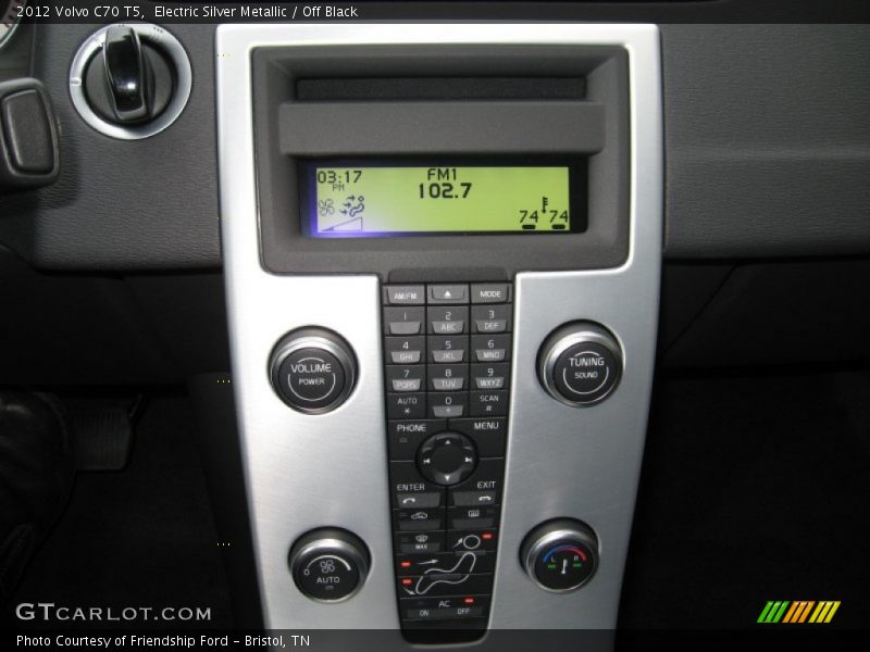 Controls of 2012 C70 T5