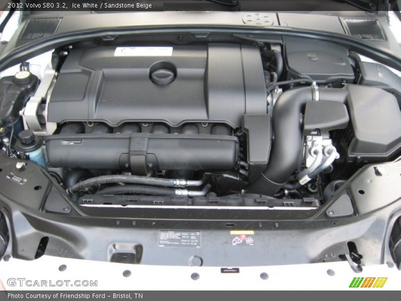  2012 S80 3.2 Engine - 3.2 Liter DOHC 24-Valve VVT Inline 6 Cylinder