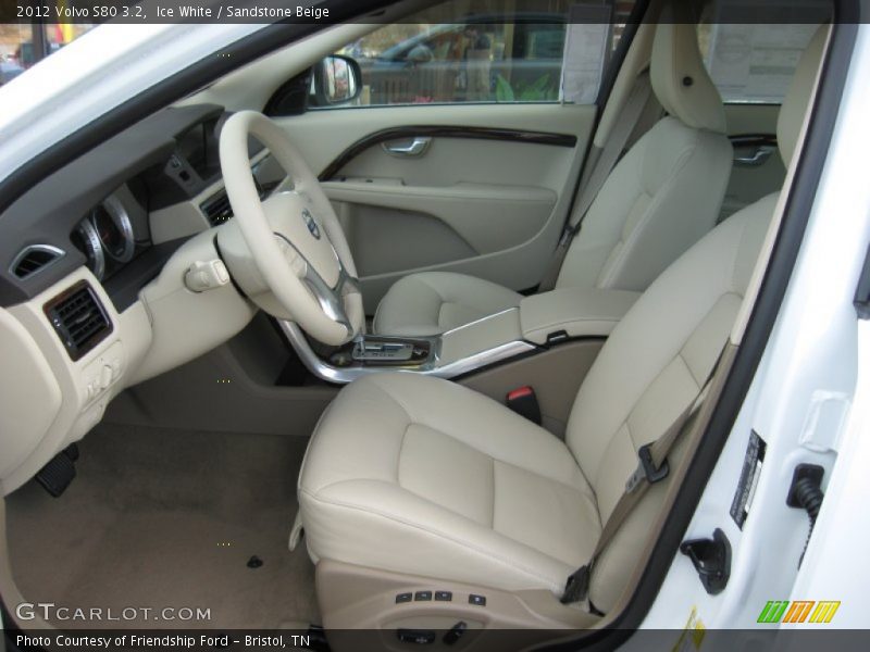  2012 S80 3.2 Sandstone Beige Interior