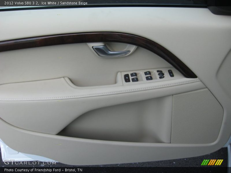 Ice White / Sandstone Beige 2012 Volvo S80 3.2