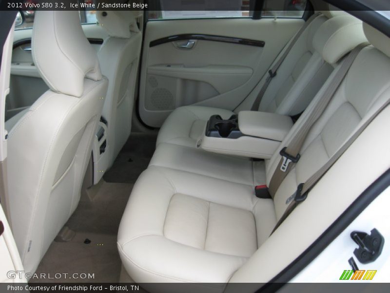 Ice White / Sandstone Beige 2012 Volvo S80 3.2
