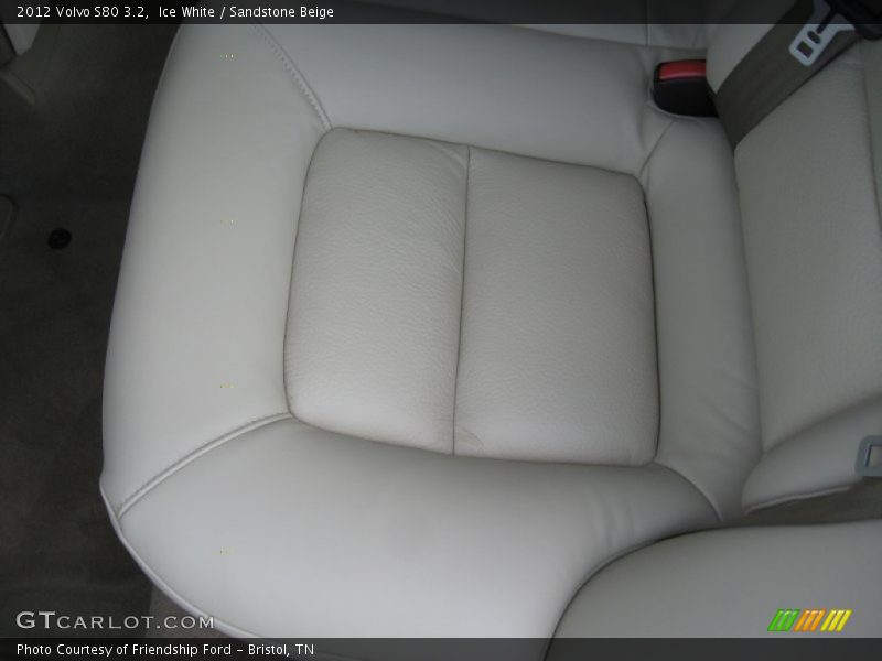 Ice White / Sandstone Beige 2012 Volvo S80 3.2