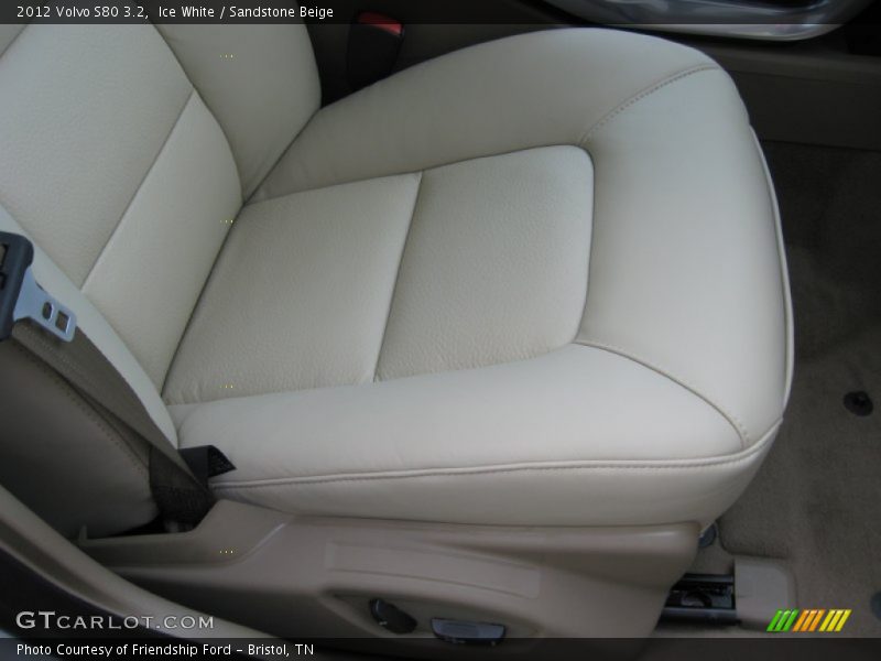 Ice White / Sandstone Beige 2012 Volvo S80 3.2
