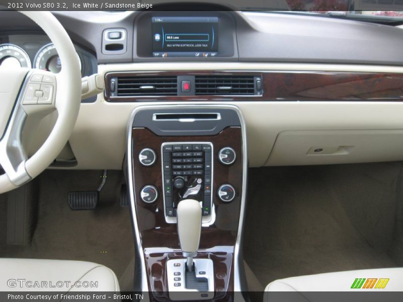 Ice White / Sandstone Beige 2012 Volvo S80 3.2