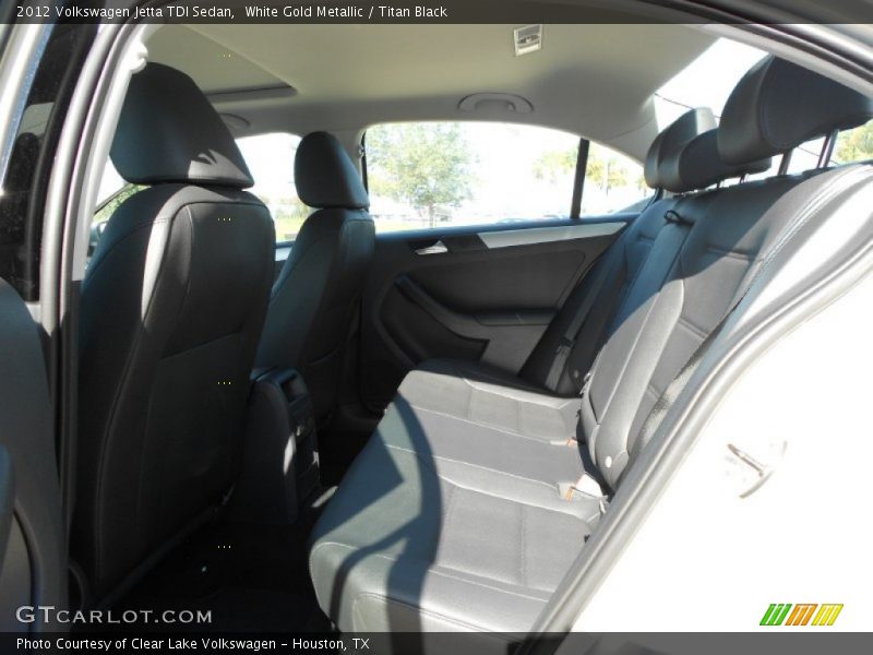 White Gold Metallic / Titan Black 2012 Volkswagen Jetta TDI Sedan