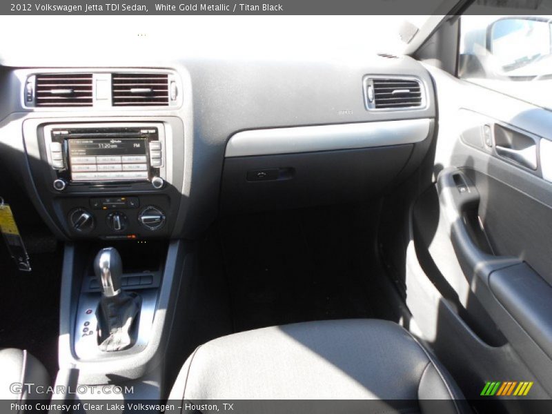 White Gold Metallic / Titan Black 2012 Volkswagen Jetta TDI Sedan