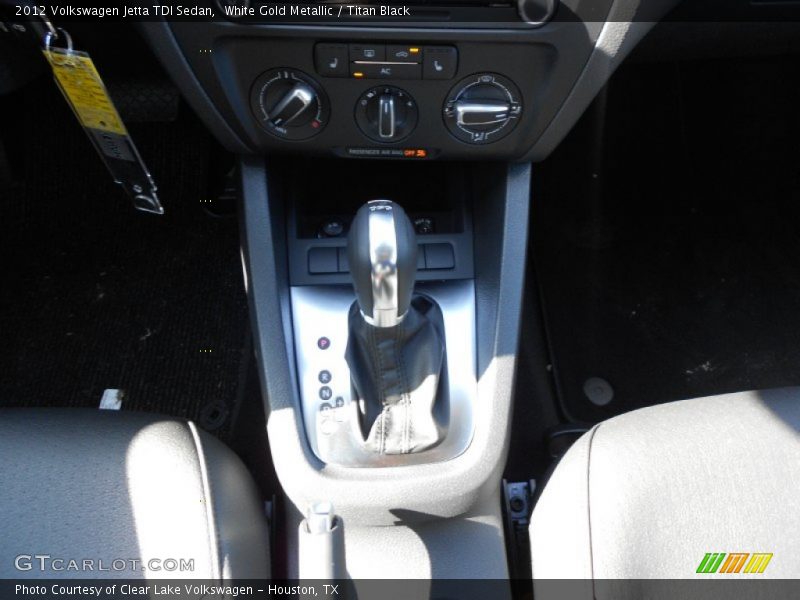 White Gold Metallic / Titan Black 2012 Volkswagen Jetta TDI Sedan