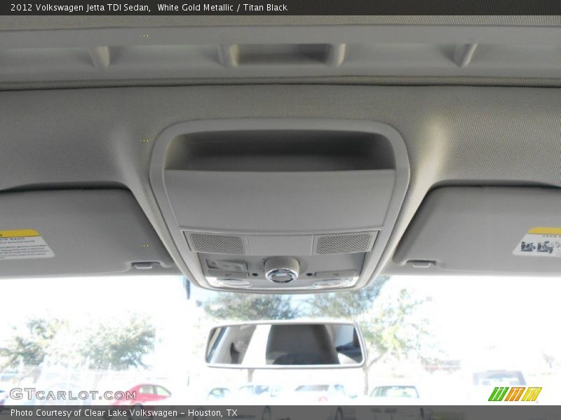 White Gold Metallic / Titan Black 2012 Volkswagen Jetta TDI Sedan