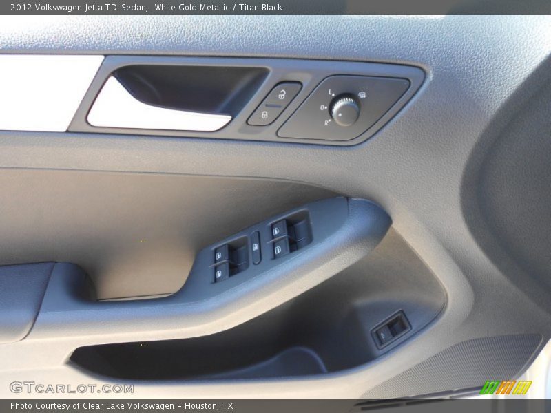 White Gold Metallic / Titan Black 2012 Volkswagen Jetta TDI Sedan