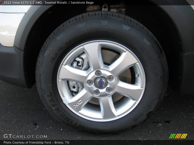 Seashell Metallic / Sandstone Beige 2012 Volvo XC70 3.2 AWD