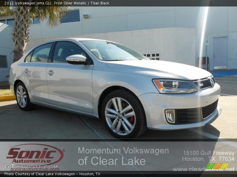 Frost Silver Metallic / Titan Black 2012 Volkswagen Jetta GLI
