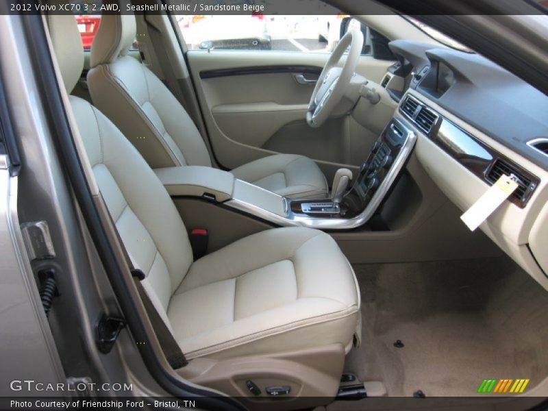 Seashell Metallic / Sandstone Beige 2012 Volvo XC70 3.2 AWD