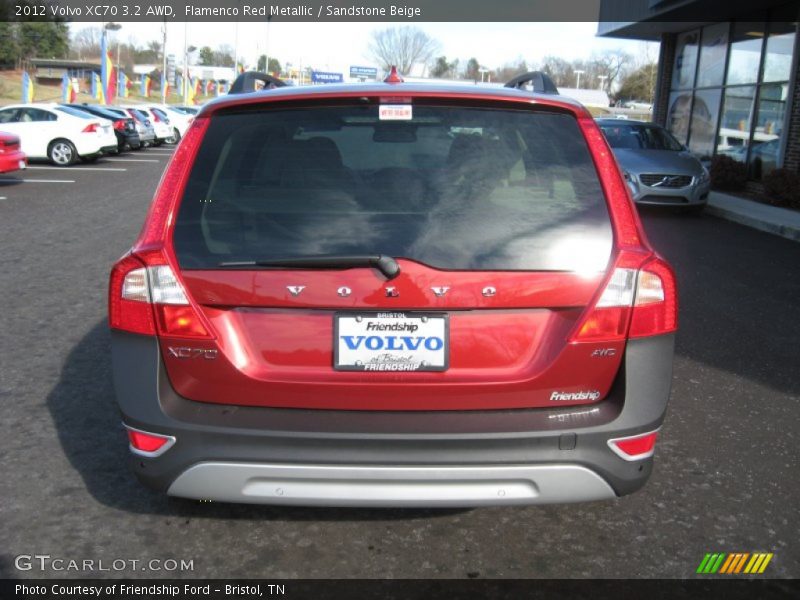 Flamenco Red Metallic / Sandstone Beige 2012 Volvo XC70 3.2 AWD