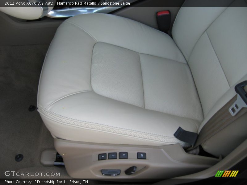 Flamenco Red Metallic / Sandstone Beige 2012 Volvo XC70 3.2 AWD