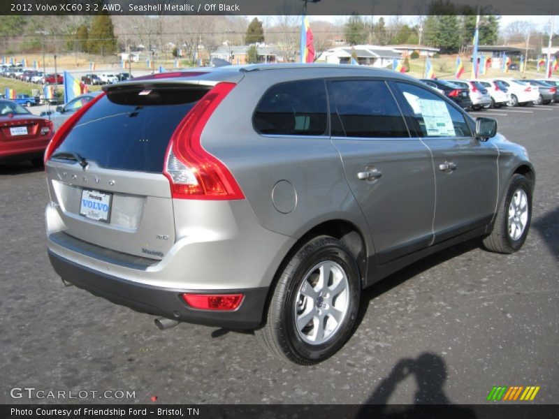Seashell Metallic / Off Black 2012 Volvo XC60 3.2 AWD