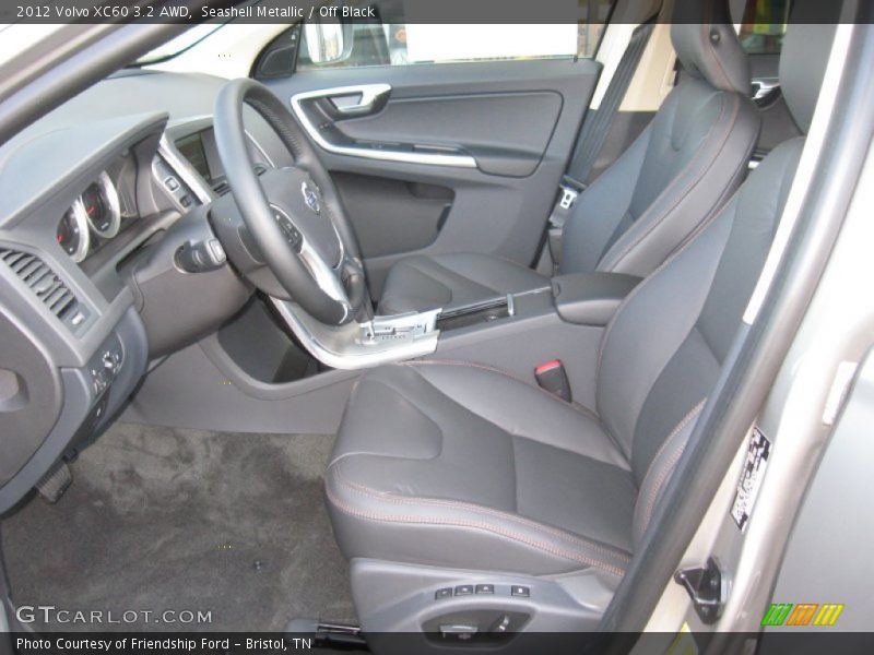 Seashell Metallic / Off Black 2012 Volvo XC60 3.2 AWD
