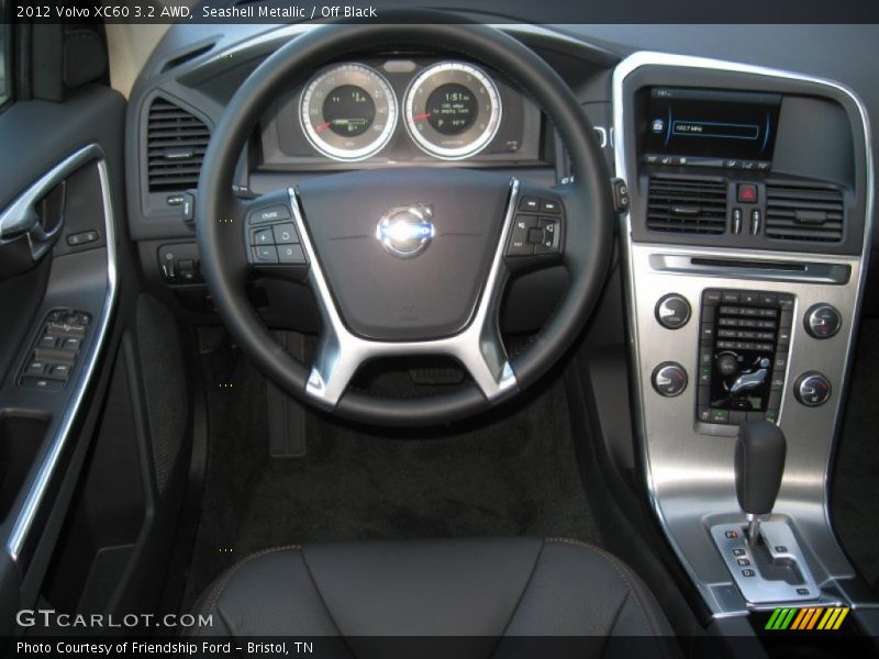Seashell Metallic / Off Black 2012 Volvo XC60 3.2 AWD
