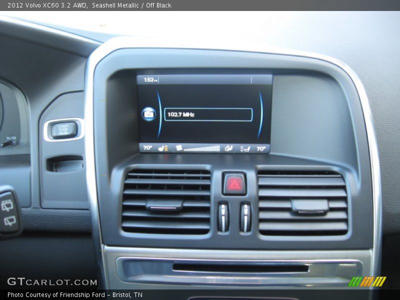 Seashell Metallic / Off Black 2012 Volvo XC60 3.2 AWD