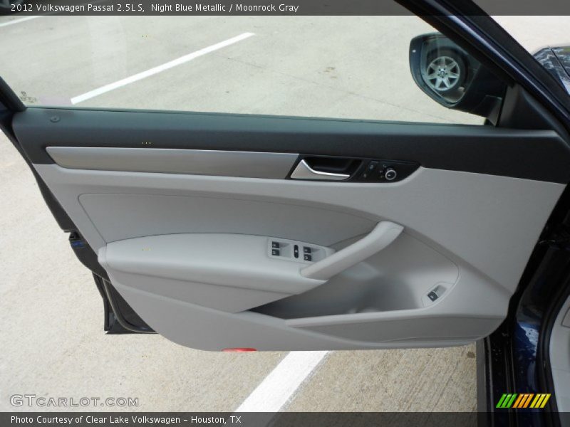 Night Blue Metallic / Moonrock Gray 2012 Volkswagen Passat 2.5L S