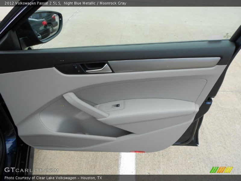 Night Blue Metallic / Moonrock Gray 2012 Volkswagen Passat 2.5L S