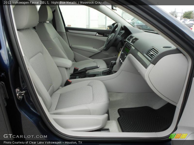 Night Blue Metallic / Moonrock Gray 2012 Volkswagen Passat 2.5L S