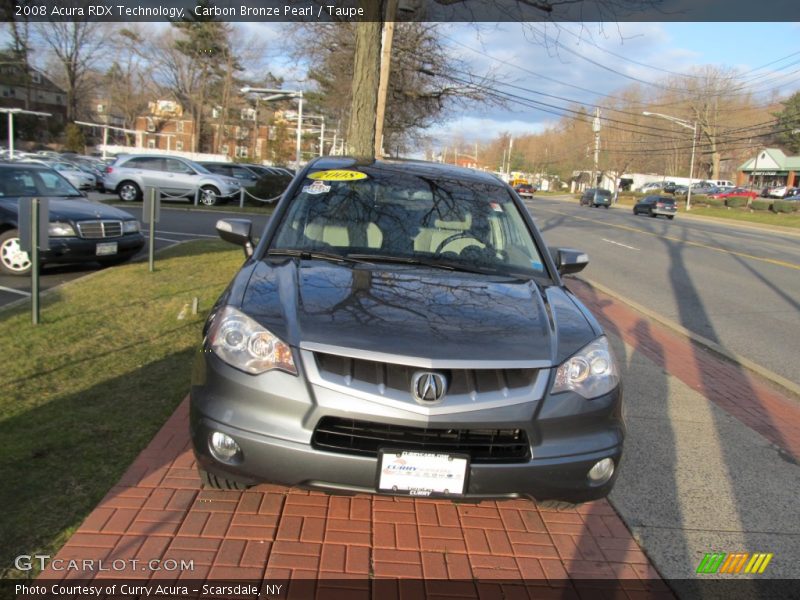 Carbon Bronze Pearl / Taupe 2008 Acura RDX Technology