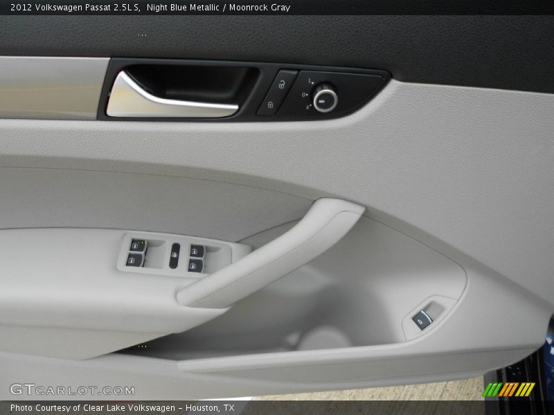 Night Blue Metallic / Moonrock Gray 2012 Volkswagen Passat 2.5L S
