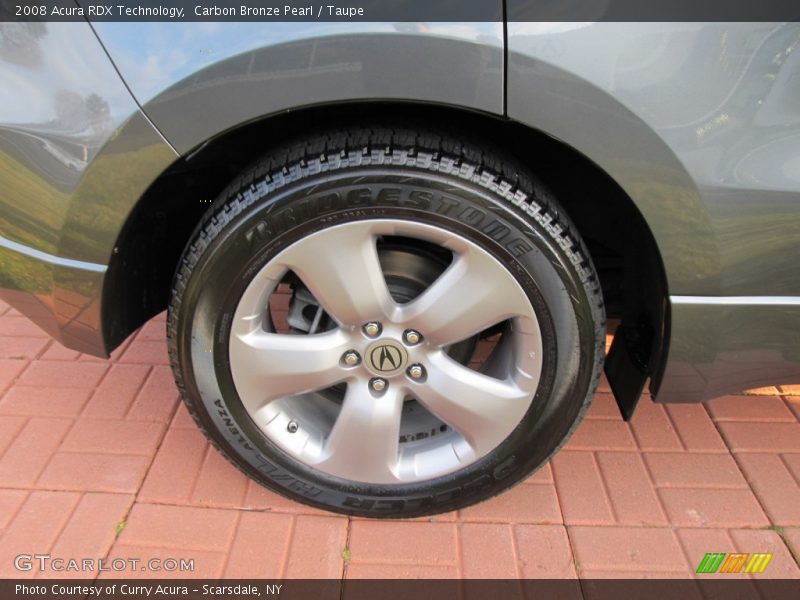 Carbon Bronze Pearl / Taupe 2008 Acura RDX Technology