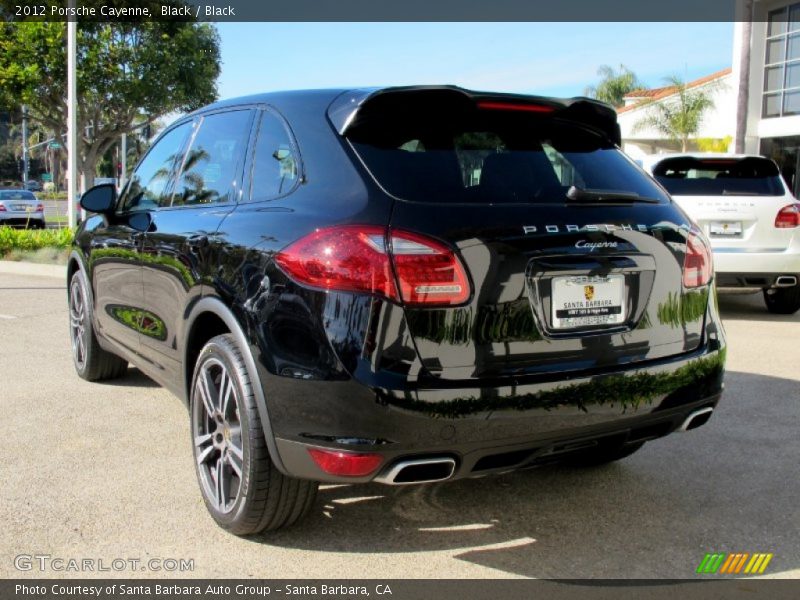 Black / Black 2012 Porsche Cayenne