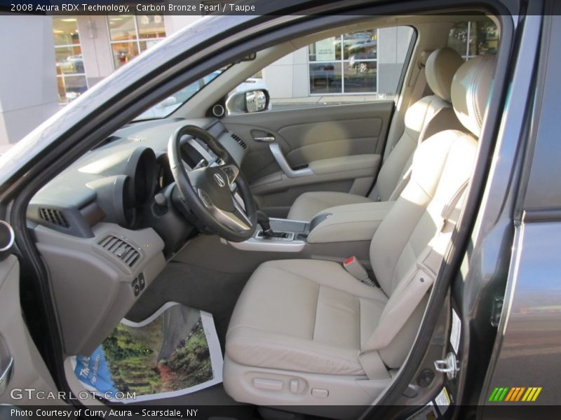 Carbon Bronze Pearl / Taupe 2008 Acura RDX Technology