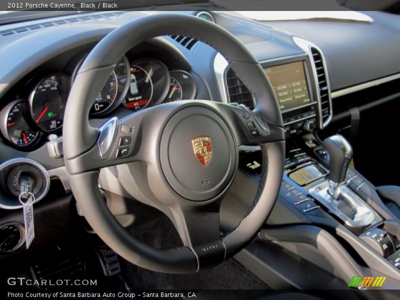 Black / Black 2012 Porsche Cayenne