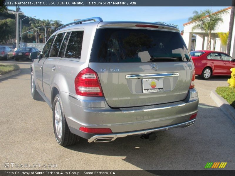 Paladium Silver Metallic / Ash 2012 Mercedes-Benz GL 350 BlueTEC 4Matic