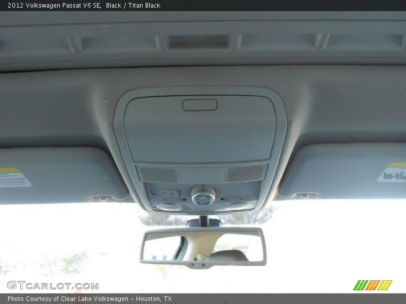 Black / Titan Black 2012 Volkswagen Passat V6 SE
