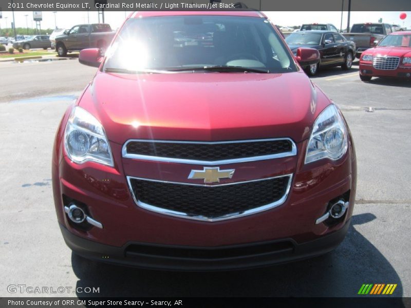 Cardinal Red Metallic / Light Titanium/Jet Black 2011 Chevrolet Equinox LT