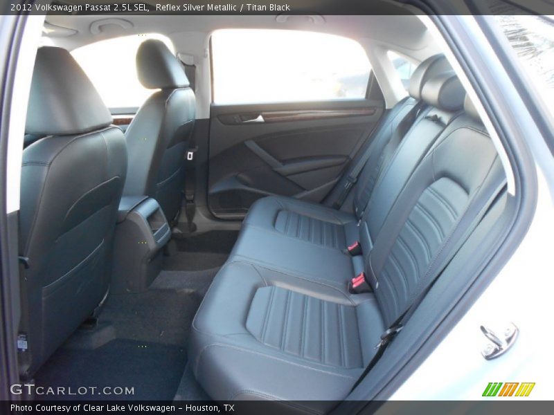  2012 Passat 2.5L SEL Titan Black Interior