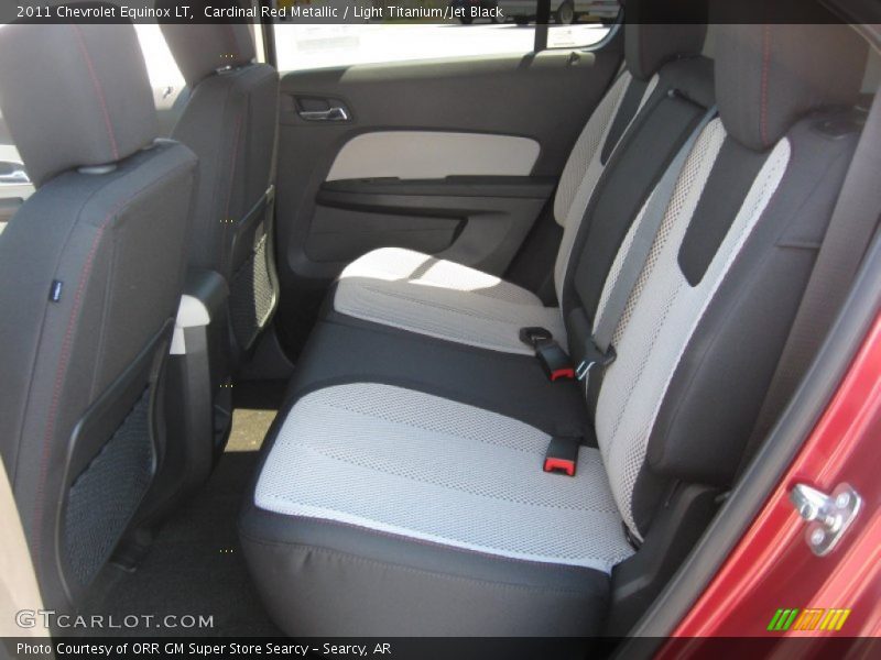 Cardinal Red Metallic / Light Titanium/Jet Black 2011 Chevrolet Equinox LT